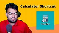 How add calculator shortcut to desktop on windows 10 and 11
