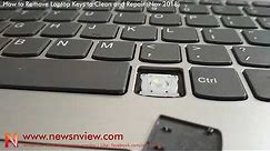 How to Remove Laptop Key to Repair | Lenovo Laptop Keyboard Cleaning and Repairing | Keyboard Fix