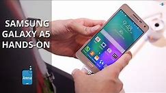Samsung Galaxy A5 hands-on