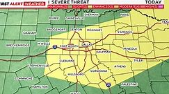 Severe weather sweeps through North Texas