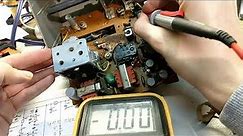 Diagnosing and Repairing faults or defects in transistor radios, without special test equipment
