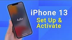 How to Set Up and Activate New iPhone 13/14 (Beginners Guide 2022)