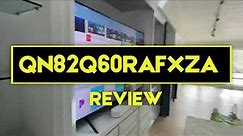 QN82Q60RAFXZA Review - Flat 82 Inch QLED 4K Q60 Series Ultra HD Smart TV: Price Specs + Where to Buy
