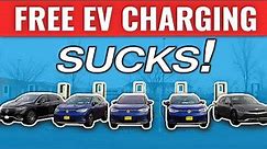 Free EV Charging Sucks!