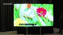 Sony 4K TV Preview & Demo: 84 iches and 3D ready too