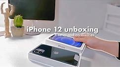iPhone 12 128GB Black unboxing plus setup and accessories