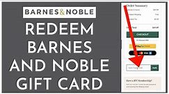 How To Redeem Barnes and Noble Gift Card? | Use Barnes and Noble Gift Card [2022]