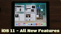 iOS 11 running on the iPad Pro - All New Features!