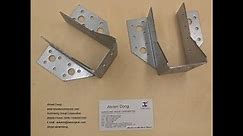 galvanized steel joist hangers