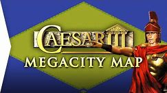 Caesar 3 ► Making a Map for a MEGACITY - Population City-building Challenge