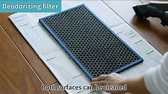 2. Cleaning Sharp "Plasmacluster" Air Purifiers HEPA & Carbon filters