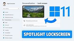 How To Find Windows Spotlight LockScreen Images in Windows 11