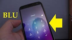 Blu Phone * HOW TO Reset forgot PASSWORD screen Lock
