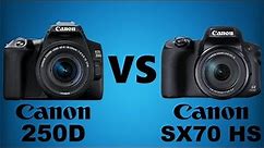 Canon SL3/EOS 250D vs Canon PowerShot SX70 HS