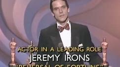 Jeremy Irons Wins Best Actor: 63rd Oscars (1991)