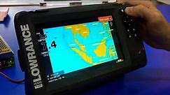 DEMO Lowrance HOOK2-7 SplitShot Transducer Fishfinder and GPS ChartPlotter