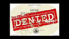 meme stealing license denied