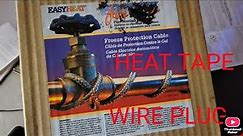 HVACR - How to Wire a Heat Cable to a Plug (Easy Heat)