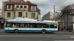 Trolejbusy na skwerze Kościuszki w Gdyni
