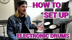 How To Set Up Your Electronic Drum Set