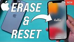 How to Reset iPhone to Factory Settings