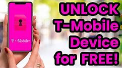 🇺🇸 🇬🇧 Unlock T-Mobile phone for FREE 🔓 Unlocking by code