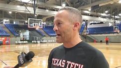 Texas Tech basketball coach Grant McCasland on Warren Washington's status for Big 12 Tournament