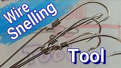 Making a Wire Snelled Hook Tool