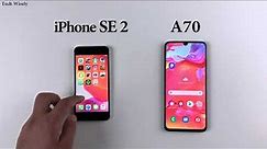 iPhone SE 2 vs SAMSUNG A70 Speed Test