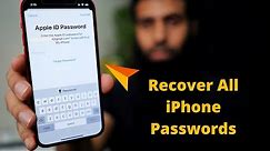 Forgot apple id password? How to recover passwords on iOS with Dr Fone Password Manager