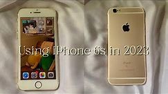 Using iPhone 6s in 2023 + camera test / Aesthetic #iphone #iphone6s
