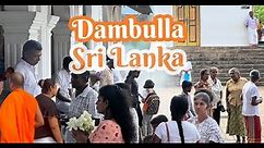 Dambulla, Sri Lanka. The ancient and beautiful temples of Dambulla.