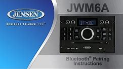 JENSEN® | JWM6A Bluetooth® Pairing Instructions
