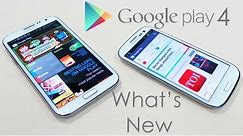 Google Play Store 4 Review (/w APK to Install) - What's New?