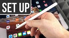 Apple Pencil 2 Set Up Guide - How to Pair with iPad Pro - Beginners Guide