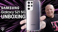 NEW Samsung Galaxy S21 Ultra 5G, S21+ 5G, and S21 5G Unboxing | T-Mobile