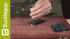 How to Set Snap Fasteners in Leather