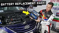 HOW TO REPLACE CAR BATTERY ON HYUNDAI