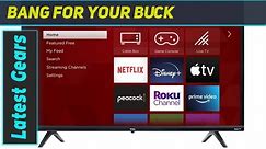 TCL 32S325 32 Inch 720p Roku Smart LED TV (2019) Review