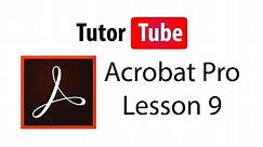Adobe Acrobat Pro Tutorial - Lesson 9 - Printing PDF