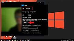 How to Reset Camera App and Sort out Issue in Windows 10