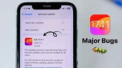 iOS 17.4.1 Major Bugs 🐛 Fixed or not..? || iOS 17.4.1 Serious problems