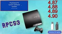 3 ways to get PS3 Firmware update for installing on PS3 or PS3 emulator, Google and Edge covered