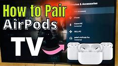 How to Connect AirPods Pro with Apple TV // Android TV [2023]