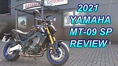 ★ 2021 YAMAHA MT-09 SP REVIEW ★