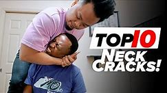 TOP 10: LOUDEST NECK CRACKS 😱💥| ASMR Chiropractic Adjustments & Loud Back Cracking | Dr Tubio