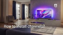 How to install channels on your Philips Android TV?