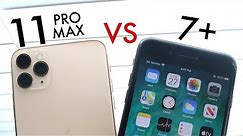 iPhone 11 Pro Max Vs iPhone 7 Plus! (Should You Upgrade) (Comparison) (Review)