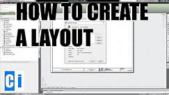 AutoCAD How to Create Layouts - New Layout Tutorial