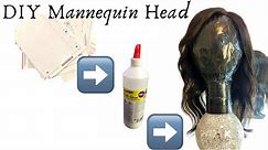 How To Make A Dummy/ Mannequin Head